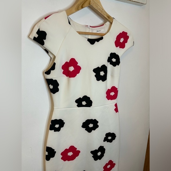 Anthropologie Bailey 44 White Daisy Floral Sheath Dress - Picture 3 of 8